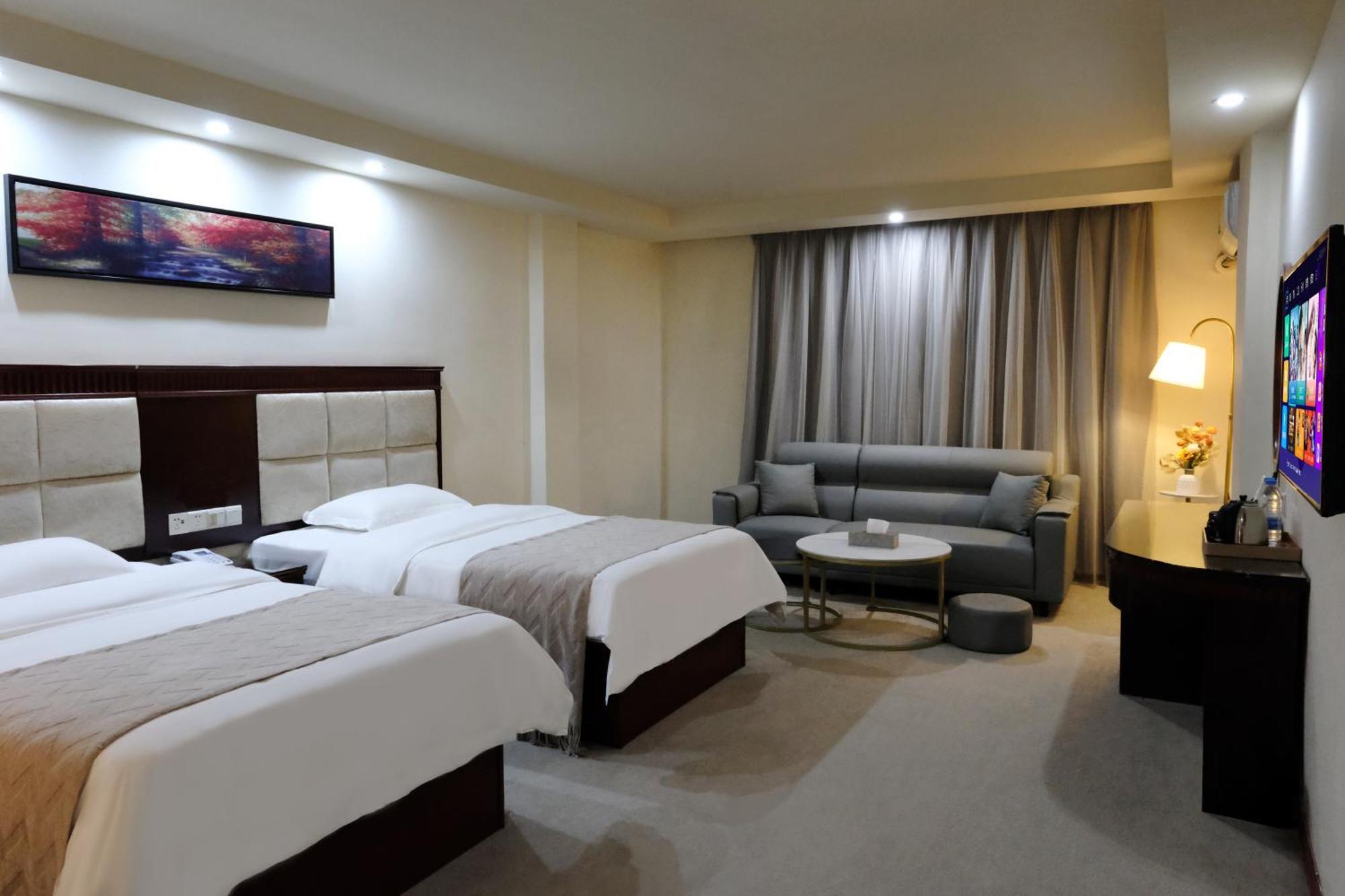Huahang Hotel - Guangzhou Baiyun International Airport - Free Airport Shuttle Bus المظهر الخارجي الصورة